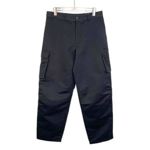 Louis Vuitton Black Cargo Pants With Zipper Pockets Mens - Picture 1 of 8